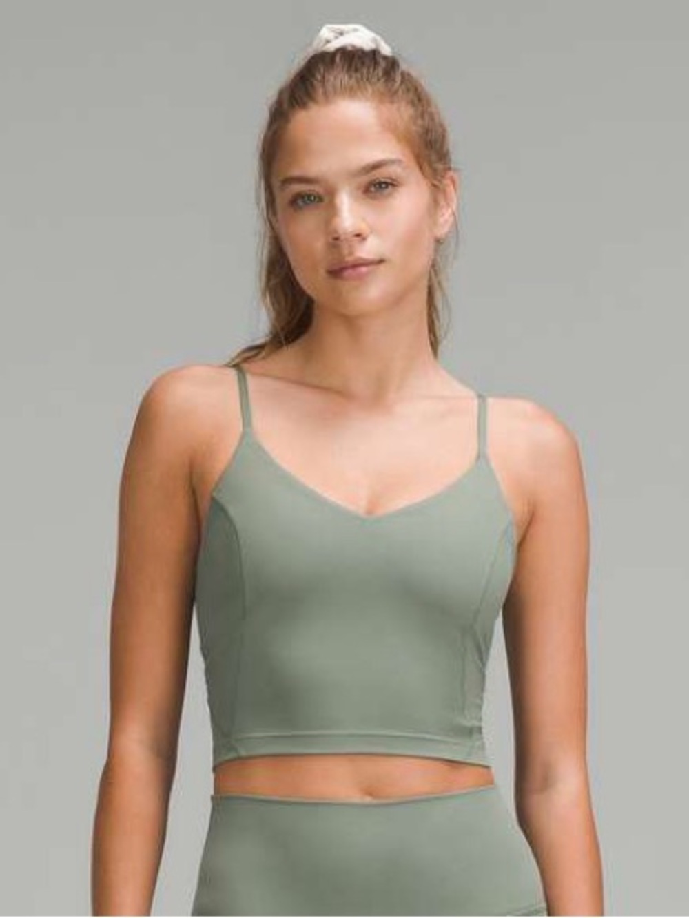 Lululemon Align cropped cami Tank Top in Green Eucalyptus